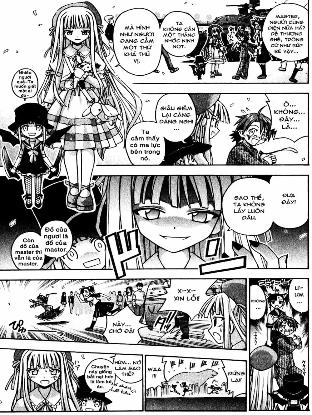 Truyện Tranh Pháp Sư Tí Hon Negima - Mahou Sensei Negima! trang 10