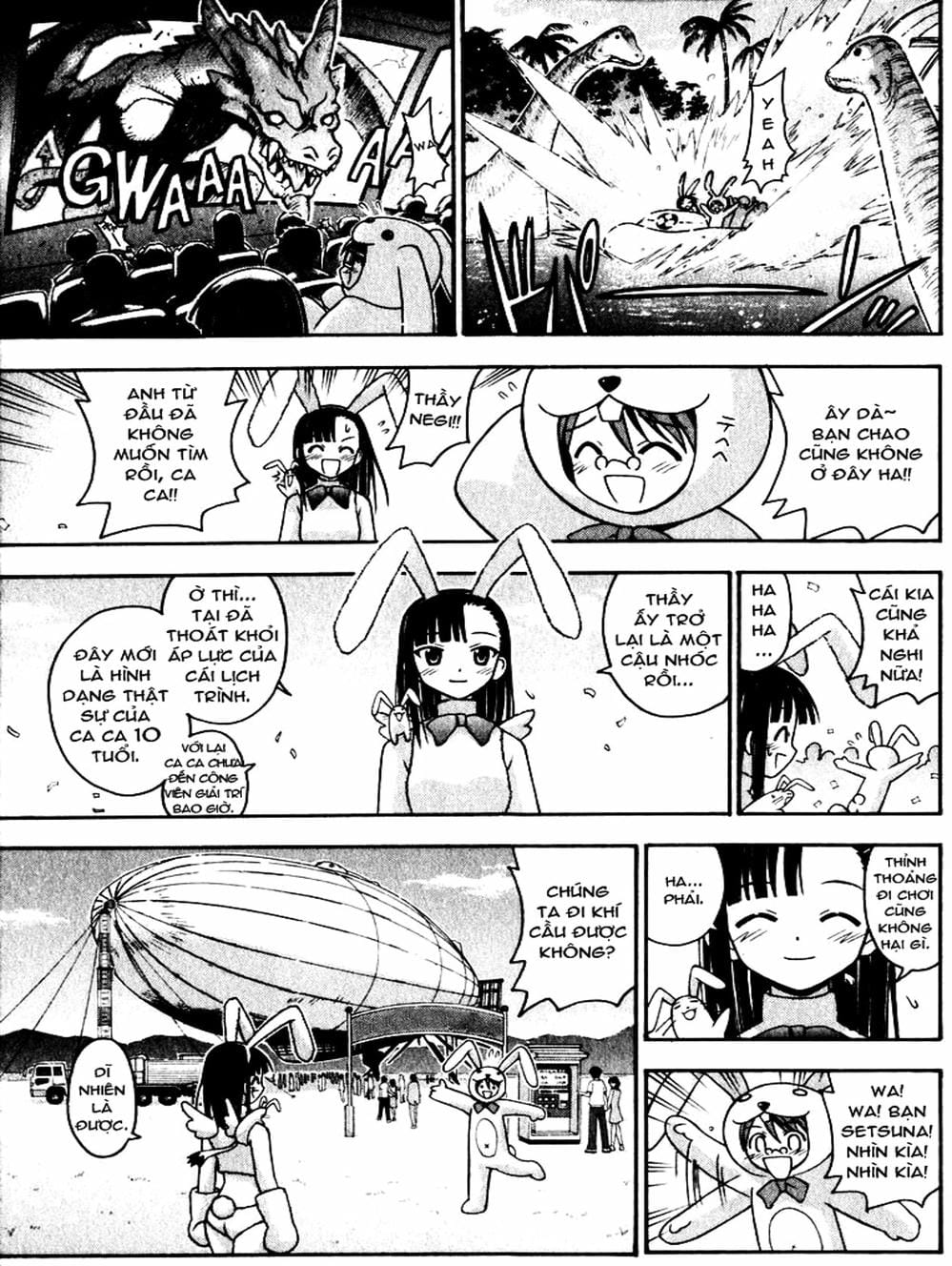Truyện Tranh Pháp Sư Tí Hon Negima - Mahou Sensei Negima! trang 10