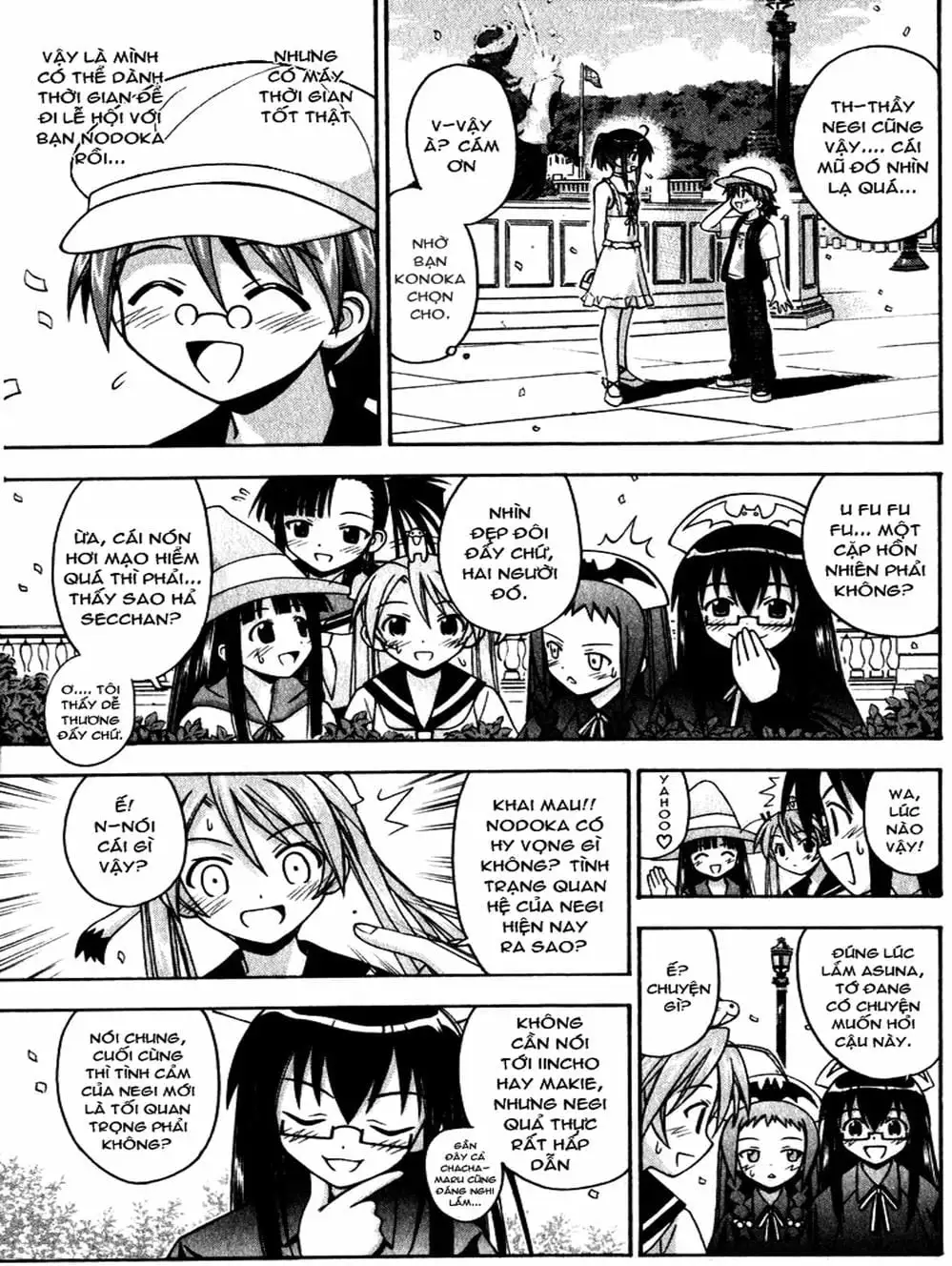 Truyện Tranh Pháp Sư Tí Hon Negima - Mahou Sensei Negima! trang 10