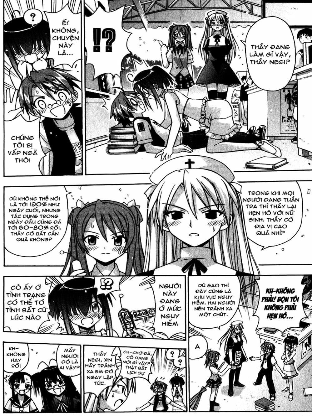 Truyện Tranh Pháp Sư Tí Hon Negima - Mahou Sensei Negima! trang 10