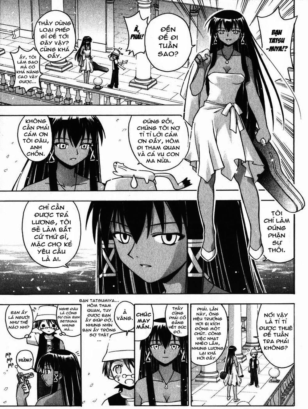 Truyện Tranh Pháp Sư Tí Hon Negima - Mahou Sensei Negima! trang 10