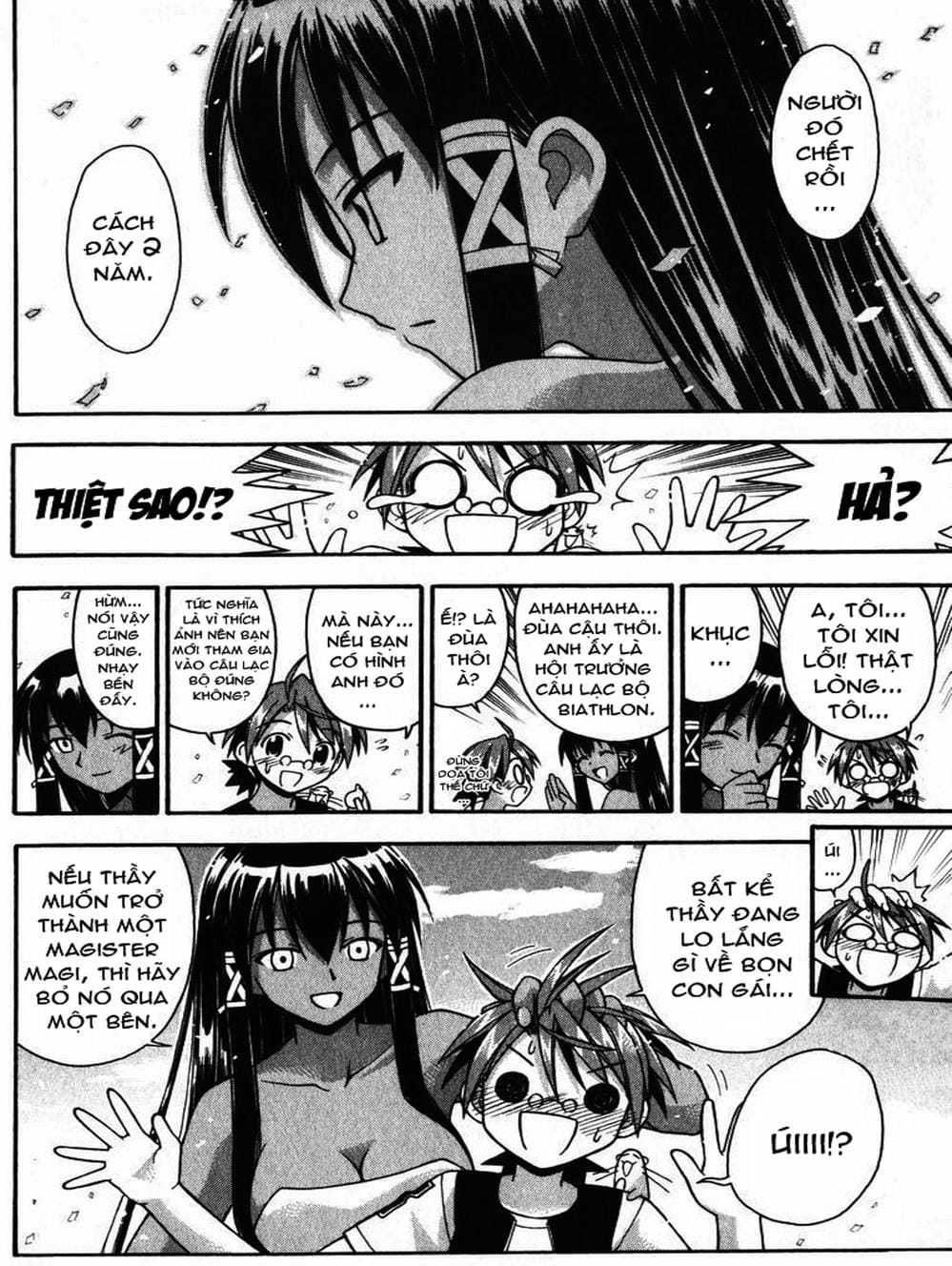 Truyện Tranh Pháp Sư Tí Hon Negima - Mahou Sensei Negima! trang 10