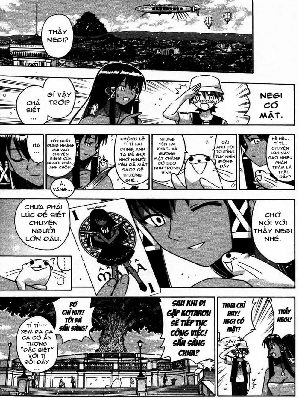 Truyện Tranh Pháp Sư Tí Hon Negima - Mahou Sensei Negima! trang 10