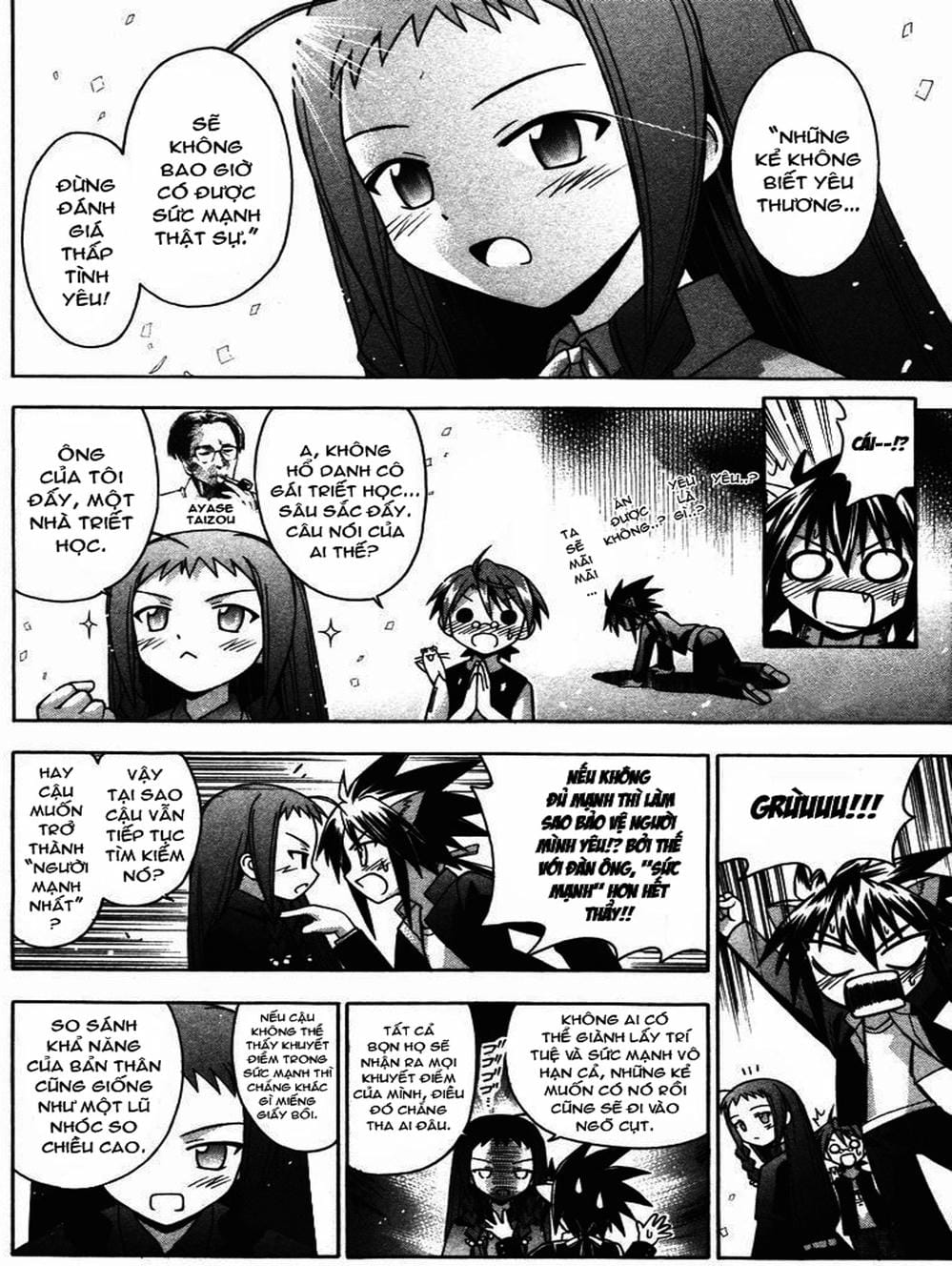 Truyện Tranh Pháp Sư Tí Hon Negima - Mahou Sensei Negima! trang 10