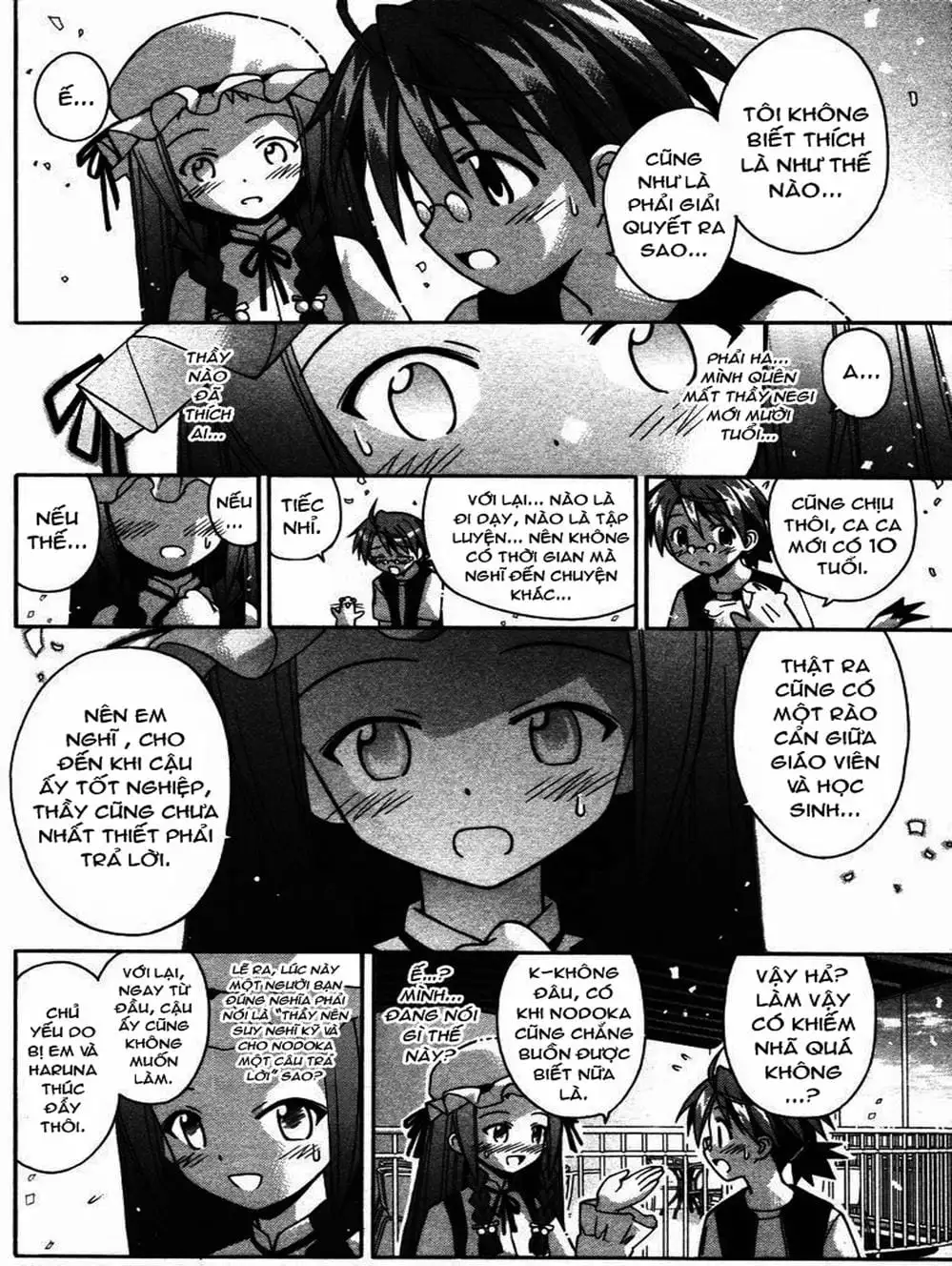 Truyện Tranh Pháp Sư Tí Hon Negima - Mahou Sensei Negima! trang 10