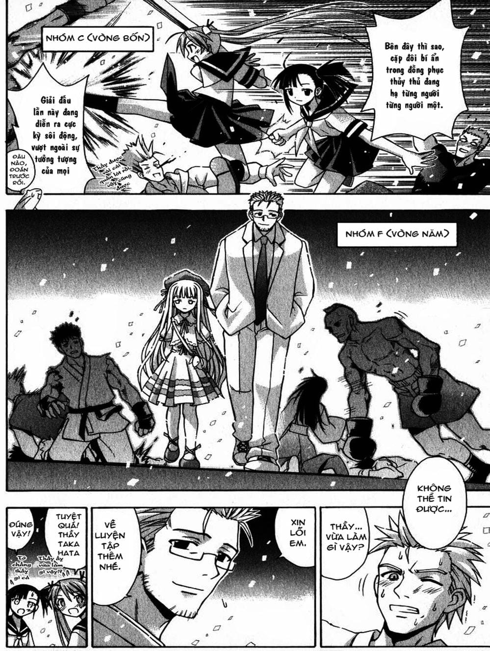 Truyện Tranh Pháp Sư Tí Hon Negima - Mahou Sensei Negima! trang 10