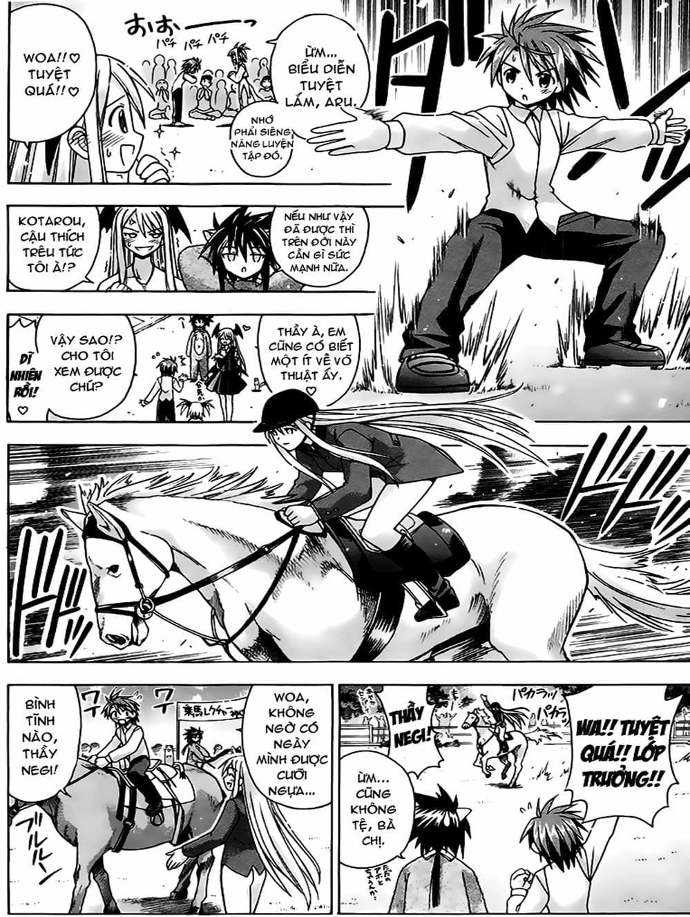 Truyện Tranh Pháp Sư Tí Hon Negima - Mahou Sensei Negima! trang 10