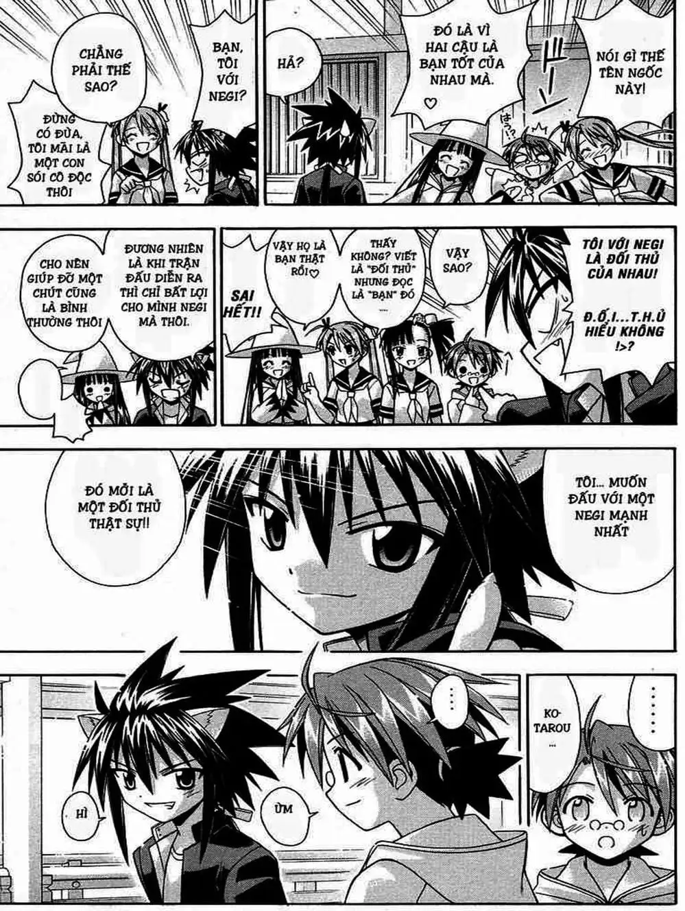 Truyện Tranh Pháp Sư Tí Hon Negima - Mahou Sensei Negima! trang 10