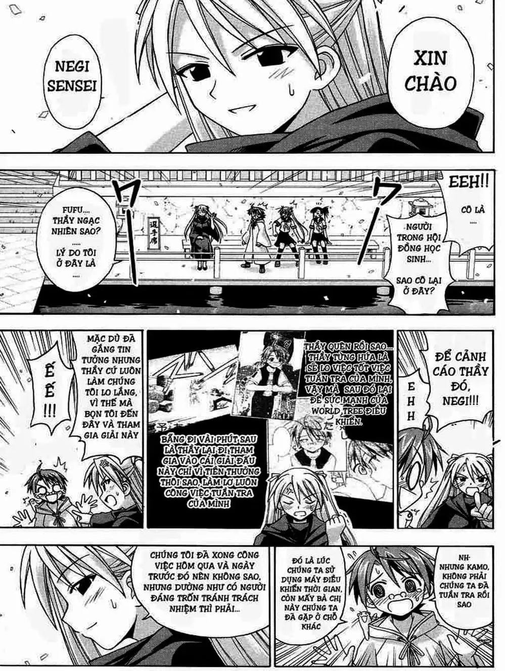 Truyện Tranh Pháp Sư Tí Hon Negima - Mahou Sensei Negima! trang 10