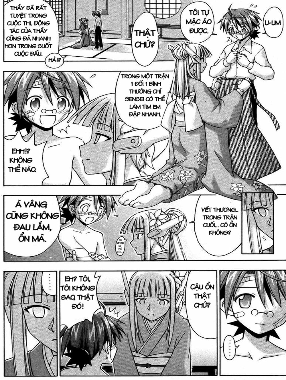 Truyện Tranh Pháp Sư Tí Hon Negima - Mahou Sensei Negima! trang 10