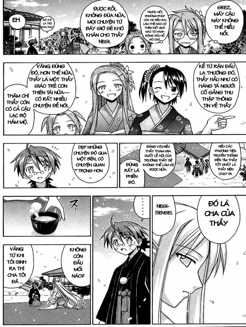 Truyện Tranh Pháp Sư Tí Hon Negima - Mahou Sensei Negima! trang 10