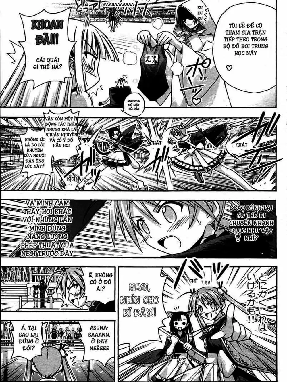 Truyện Tranh Pháp Sư Tí Hon Negima - Mahou Sensei Negima! trang 10