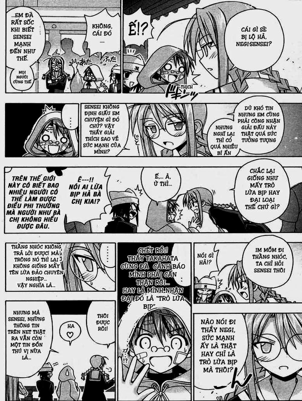 Truyện Tranh Pháp Sư Tí Hon Negima - Mahou Sensei Negima! trang 10