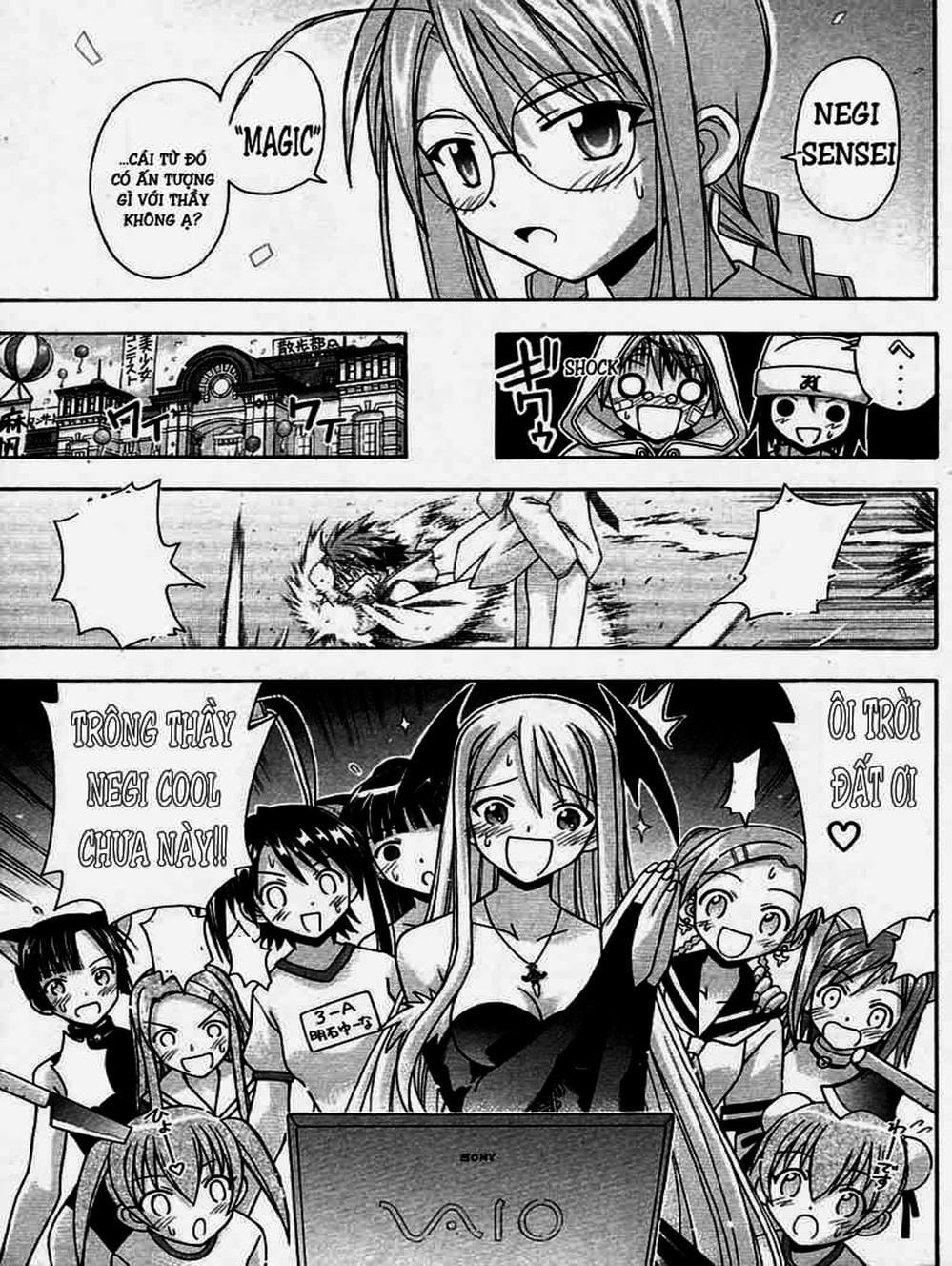 Truyện Tranh Pháp Sư Tí Hon Negima - Mahou Sensei Negima! trang 10