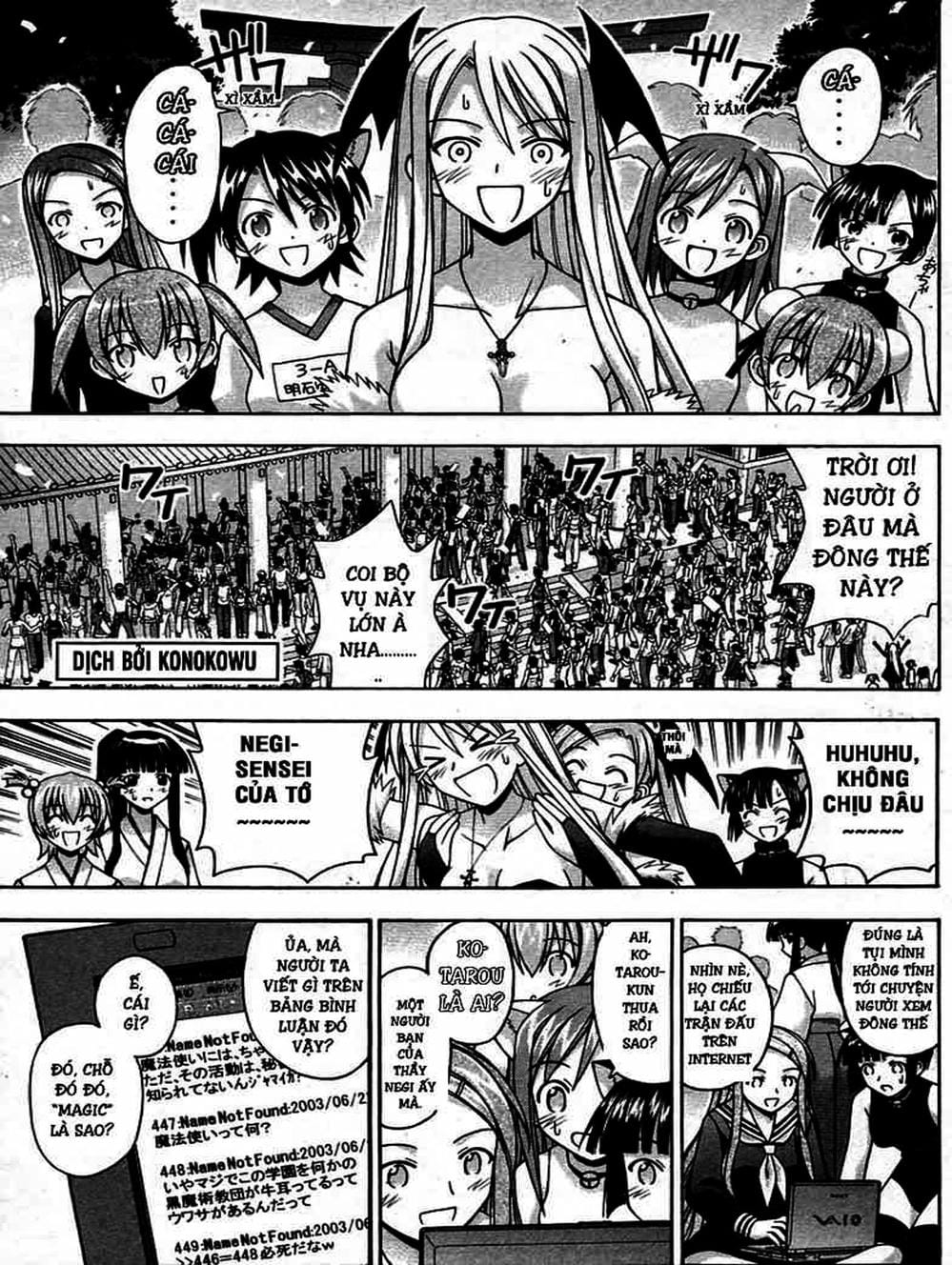 Truyện Tranh Pháp Sư Tí Hon Negima - Mahou Sensei Negima! trang 10