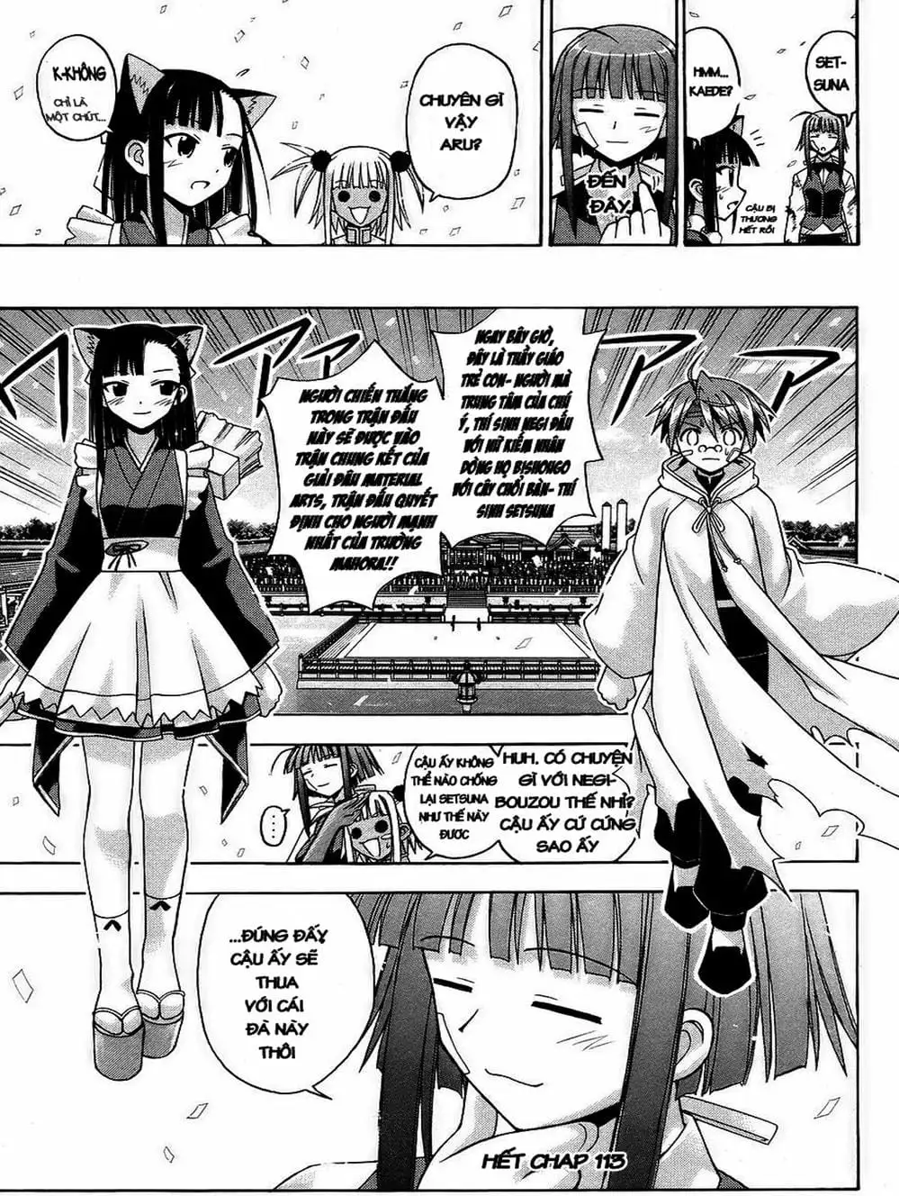 Truyện Tranh Pháp Sư Tí Hon Negima - Mahou Sensei Negima! trang 10
