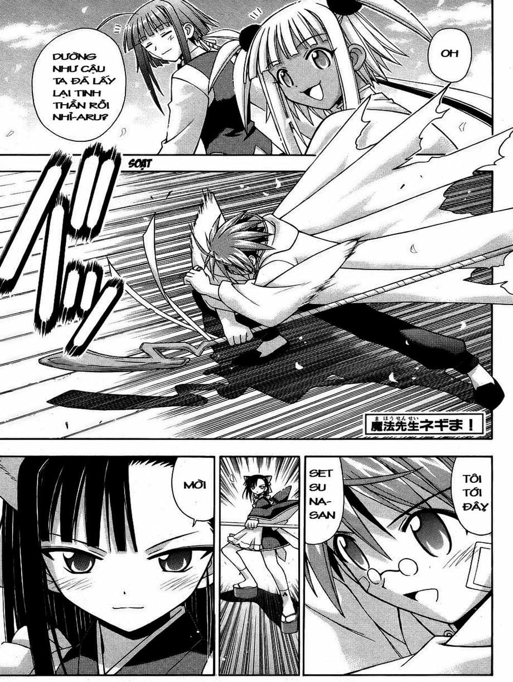 Truyện Tranh Pháp Sư Tí Hon Negima - Mahou Sensei Negima! trang 10