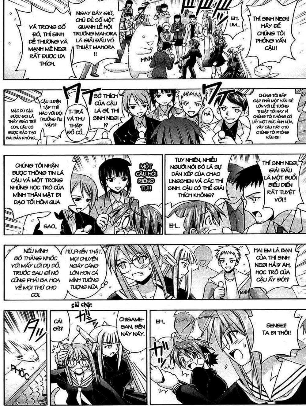Truyện Tranh Pháp Sư Tí Hon Negima - Mahou Sensei Negima! trang 10