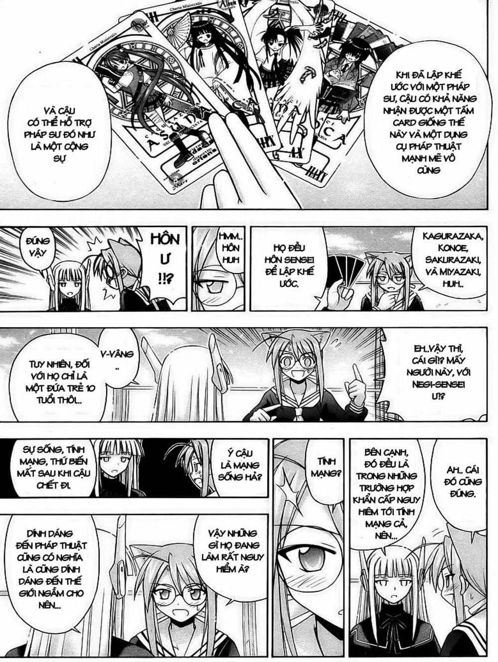 Truyện Tranh Pháp Sư Tí Hon Negima - Mahou Sensei Negima! trang 10