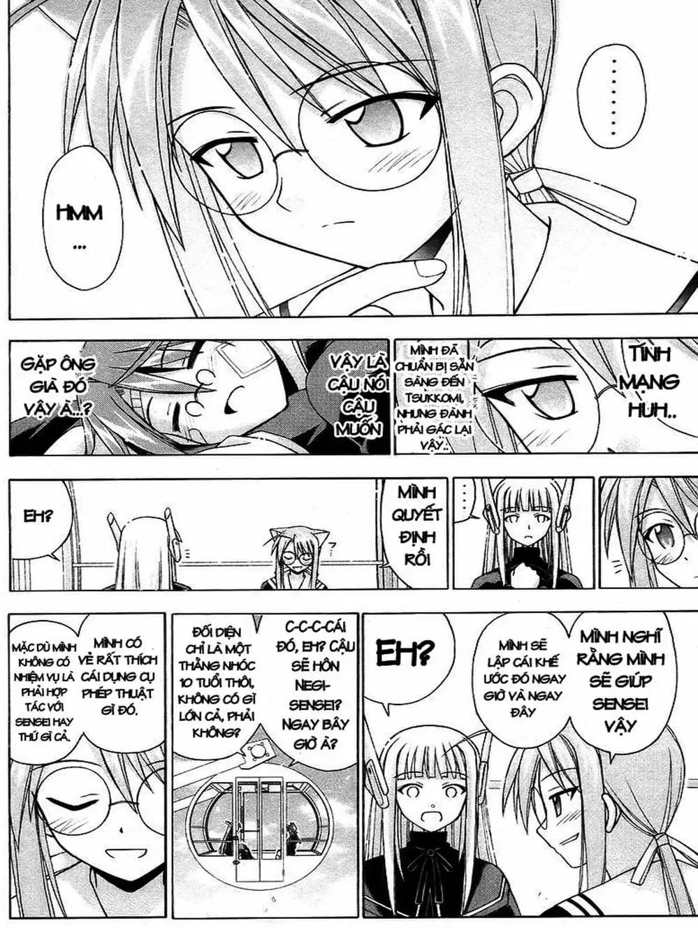 Truyện Tranh Pháp Sư Tí Hon Negima - Mahou Sensei Negima! trang 10