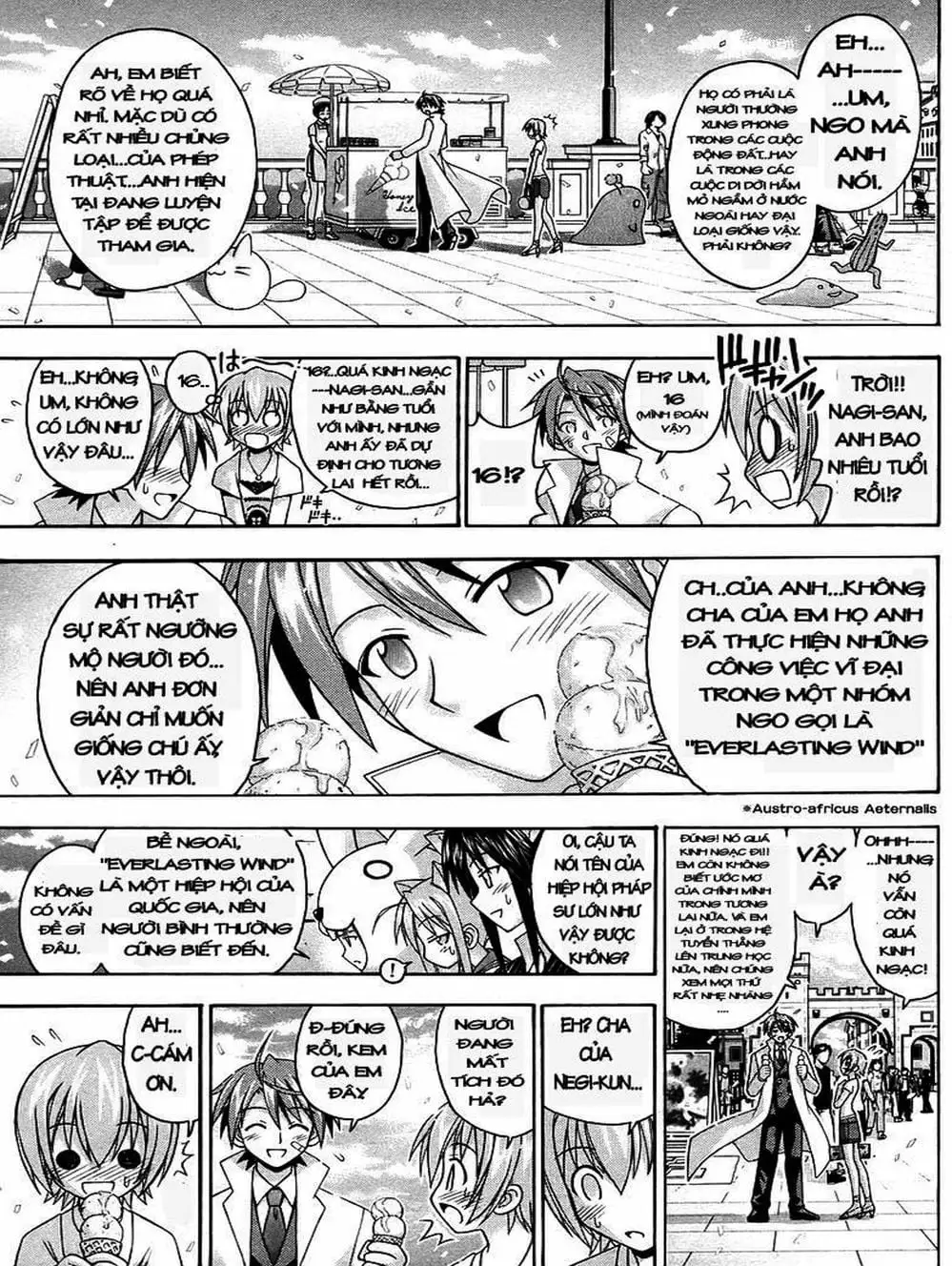 Truyện Tranh Pháp Sư Tí Hon Negima - Mahou Sensei Negima! trang 10