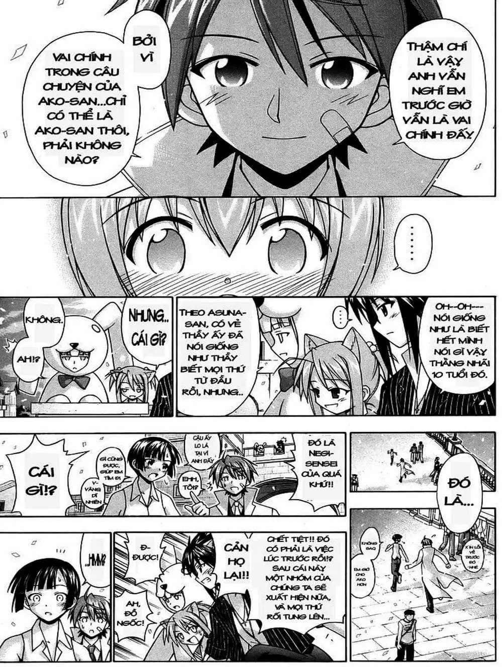 Truyện Tranh Pháp Sư Tí Hon Negima - Mahou Sensei Negima! trang 10