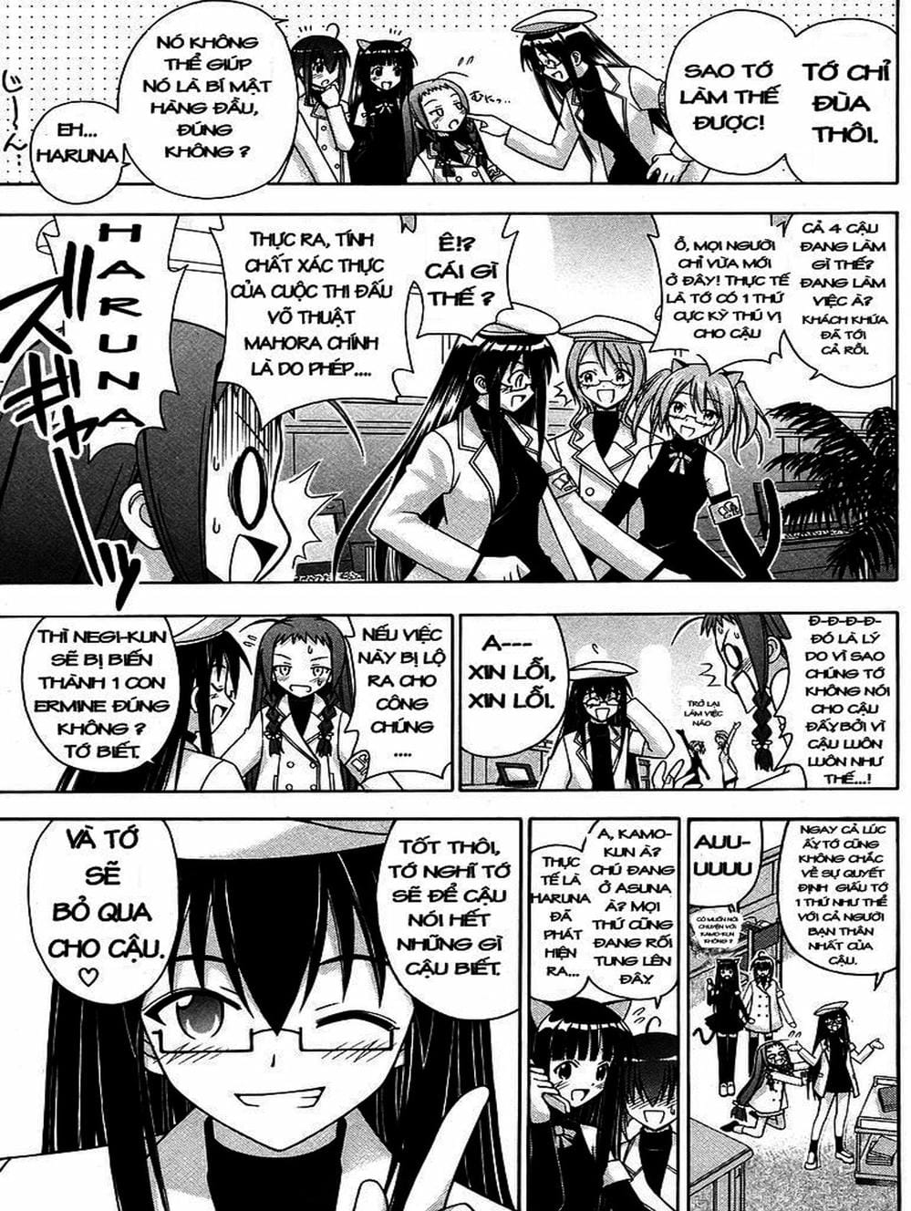 Truyện Tranh Pháp Sư Tí Hon Negima - Mahou Sensei Negima! trang 10