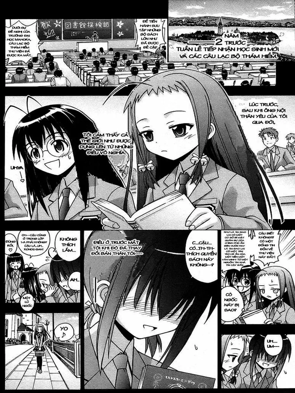Truyện Tranh Pháp Sư Tí Hon Negima - Mahou Sensei Negima! trang 10