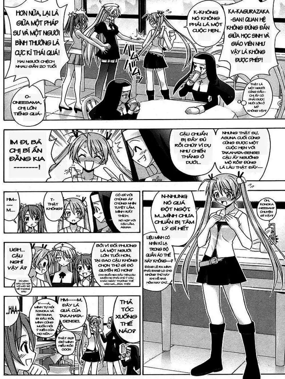 Truyện Tranh Pháp Sư Tí Hon Negima - Mahou Sensei Negima! trang 10