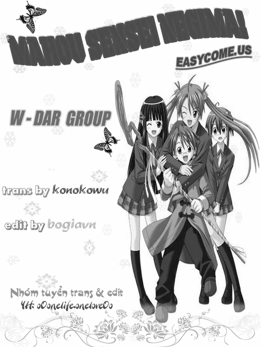 Truyện Tranh Pháp Sư Tí Hon Negima - Mahou Sensei Negima! trang 10
