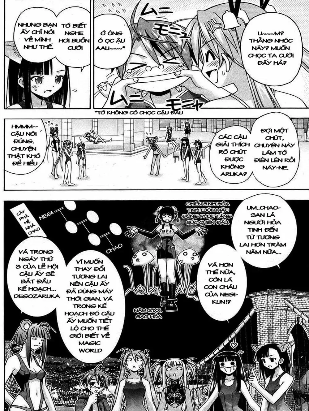 Truyện Tranh Pháp Sư Tí Hon Negima - Mahou Sensei Negima! trang 10