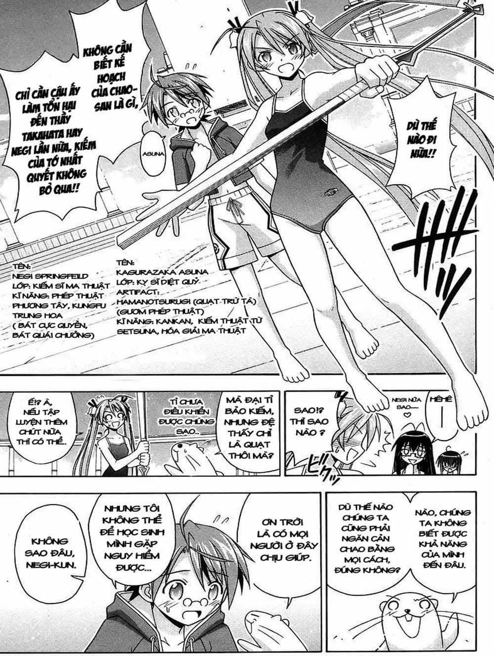 Truyện Tranh Pháp Sư Tí Hon Negima - Mahou Sensei Negima! trang 10