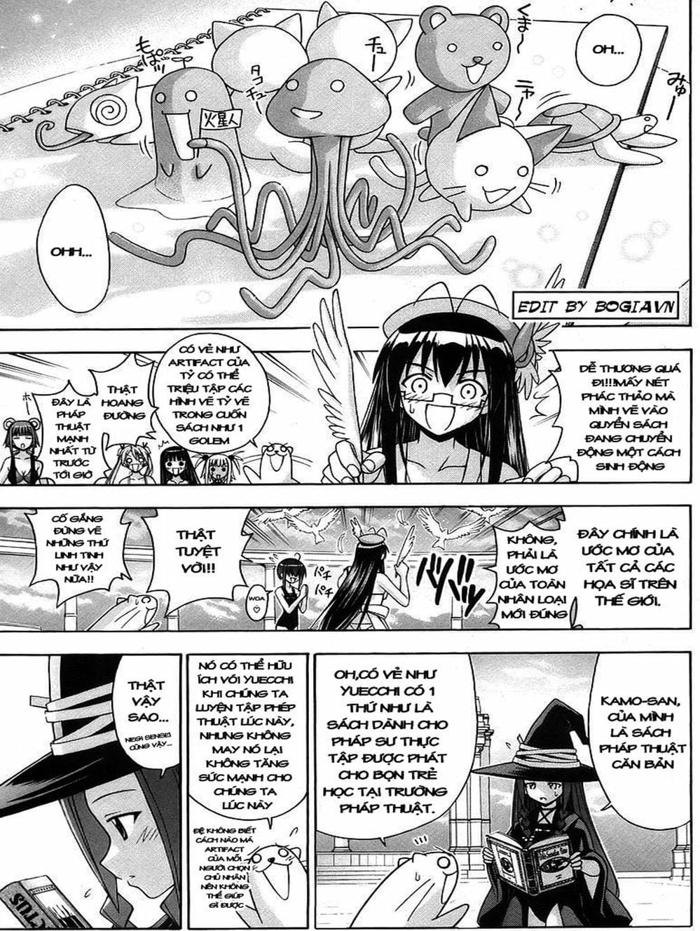 Truyện Tranh Pháp Sư Tí Hon Negima - Mahou Sensei Negima! trang 10