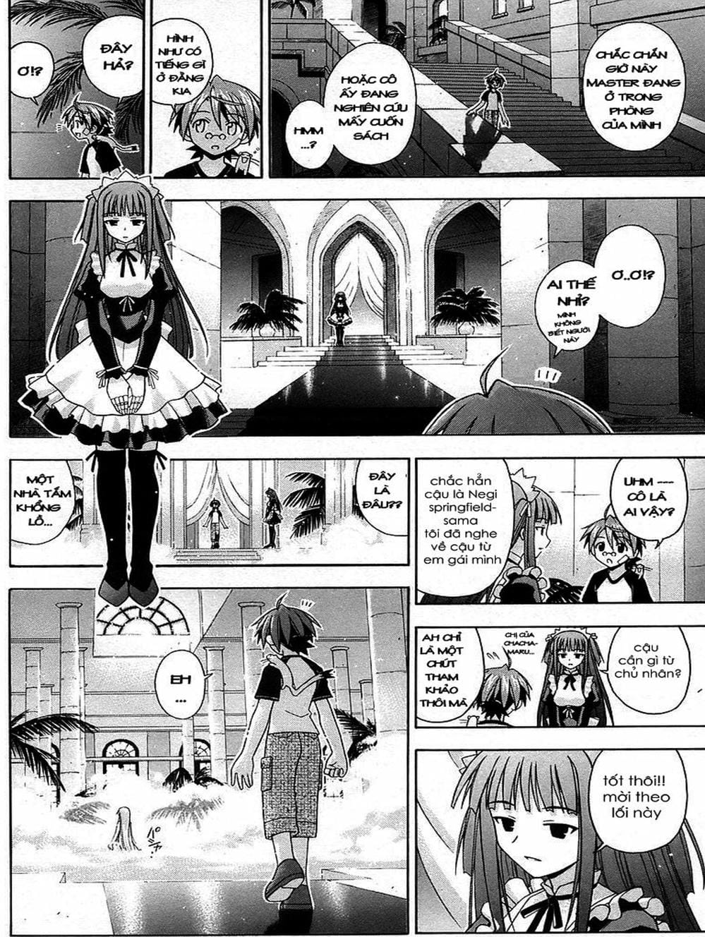 Truyện Tranh Pháp Sư Tí Hon Negima - Mahou Sensei Negima! trang 10