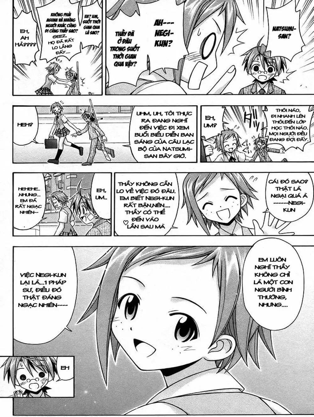 Truyện Tranh Pháp Sư Tí Hon Negima - Mahou Sensei Negima! trang 10