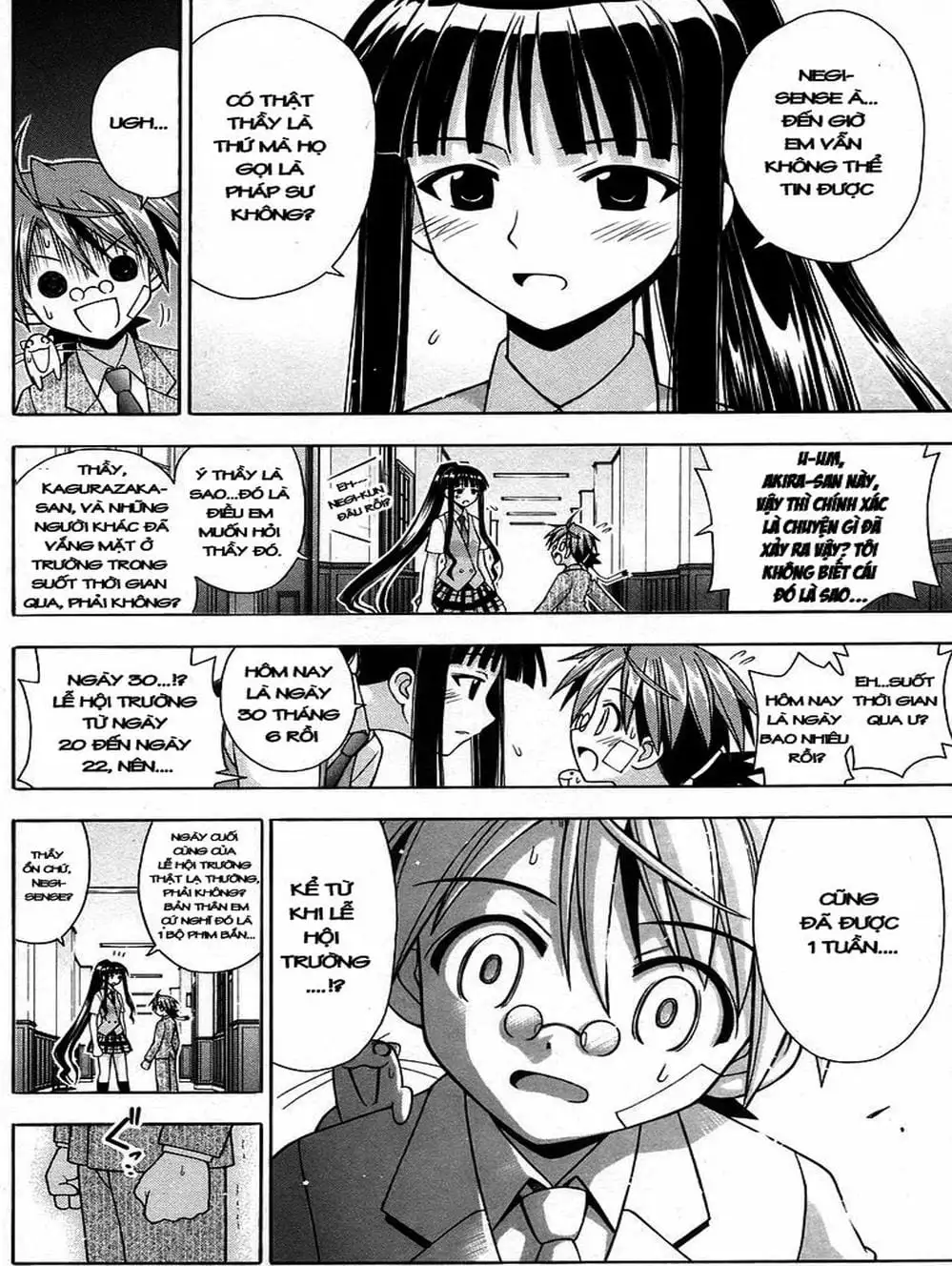 Truyện Tranh Pháp Sư Tí Hon Negima - Mahou Sensei Negima! trang 10