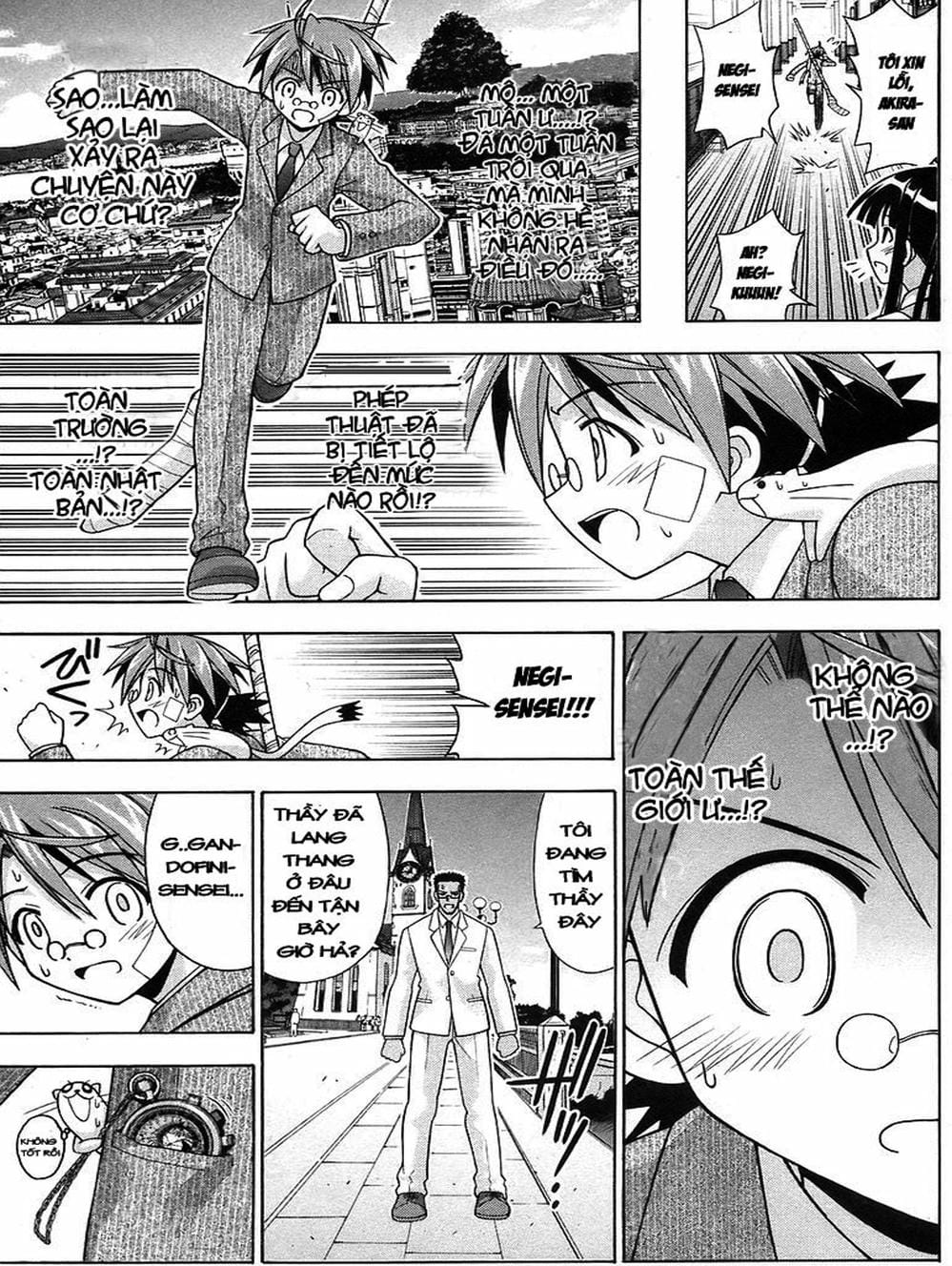 Truyện Tranh Pháp Sư Tí Hon Negima - Mahou Sensei Negima! trang 10