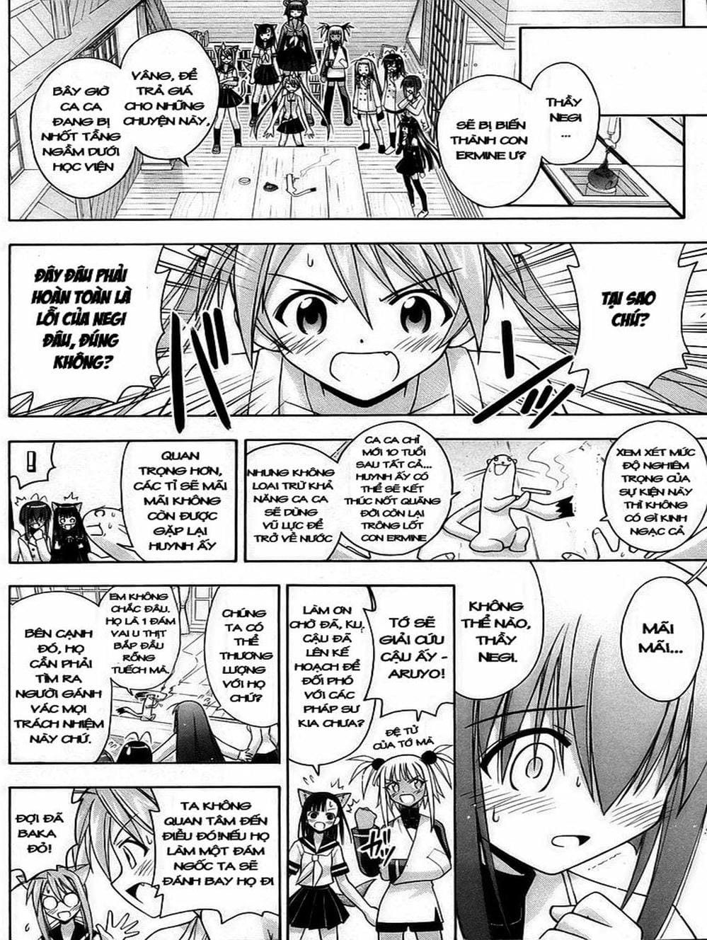Truyện Tranh Pháp Sư Tí Hon Negima - Mahou Sensei Negima! trang 10