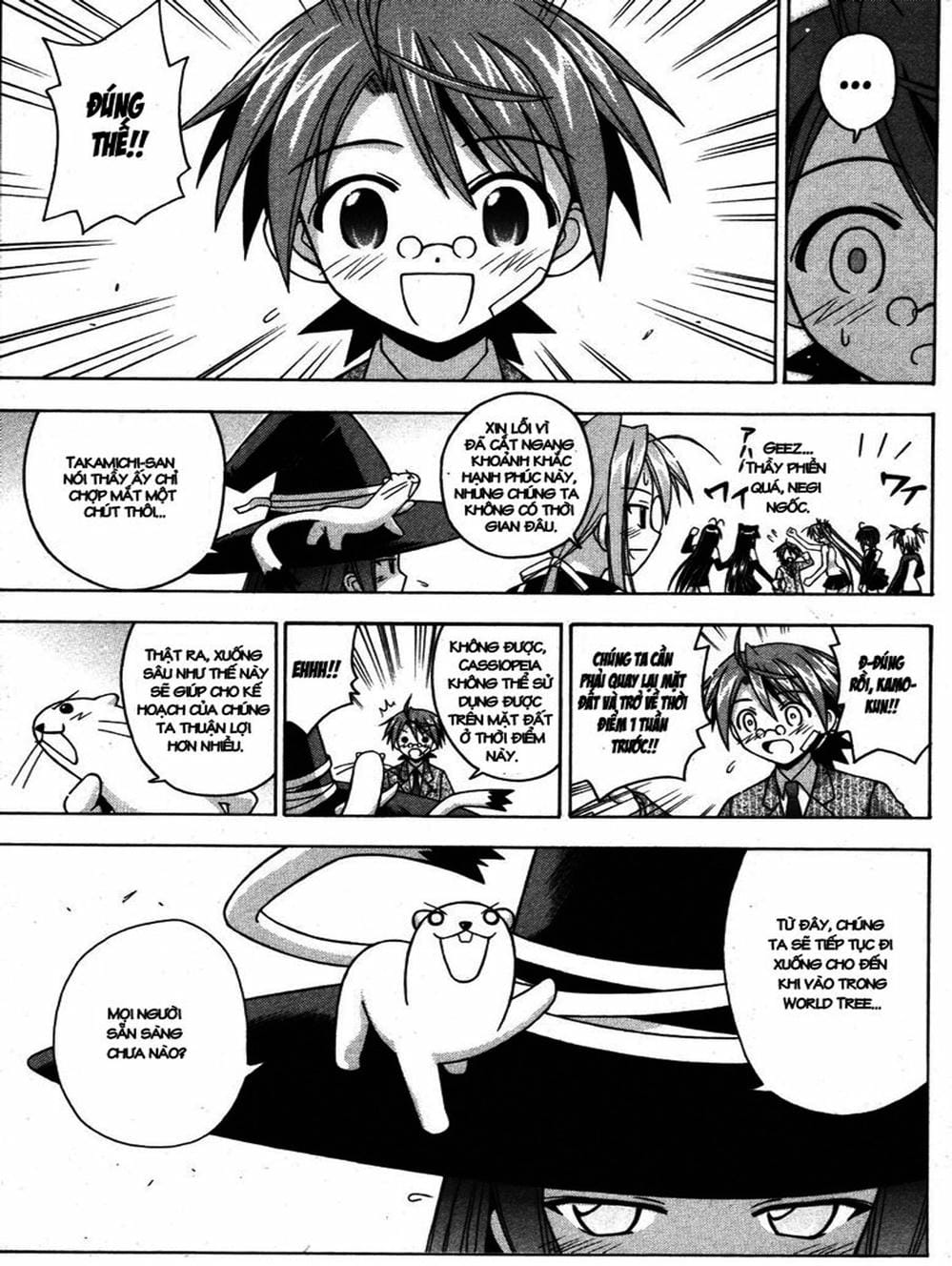 Truyện Tranh Pháp Sư Tí Hon Negima - Mahou Sensei Negima! trang 10