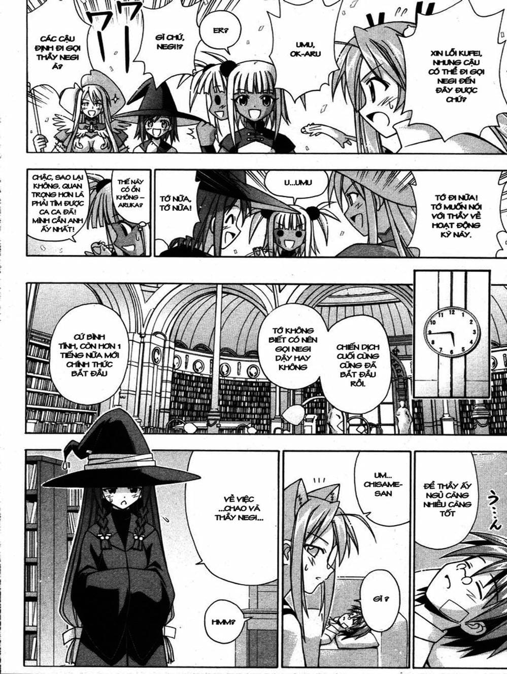 Truyện Tranh Pháp Sư Tí Hon Negima - Mahou Sensei Negima! trang 10