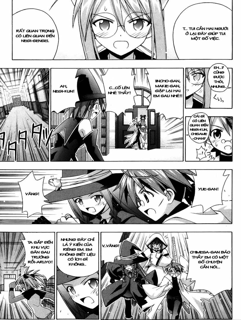 Truyện Tranh Pháp Sư Tí Hon Negima - Mahou Sensei Negima! trang 10
