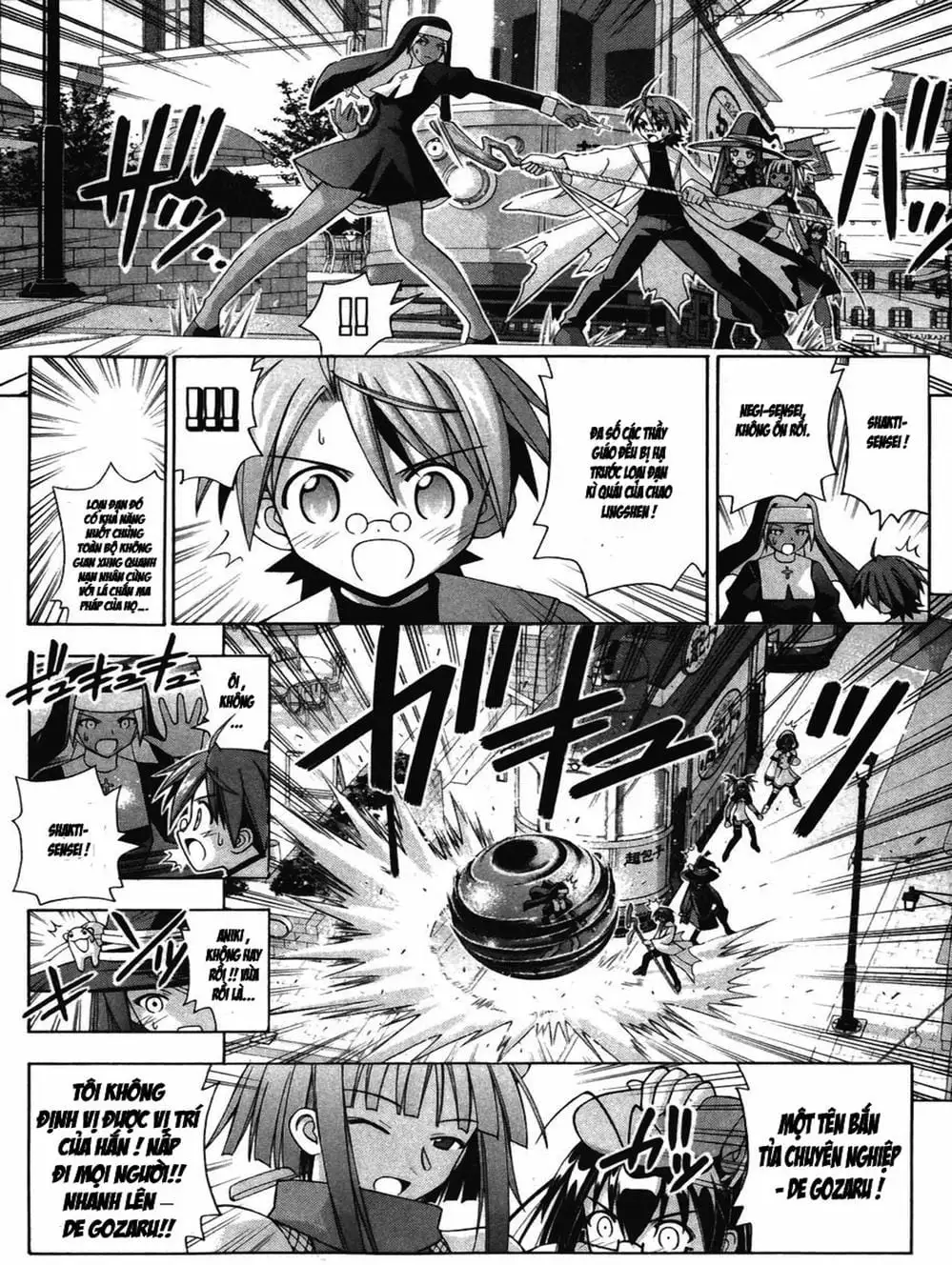 Truyện Tranh Pháp Sư Tí Hon Negima - Mahou Sensei Negima! trang 10