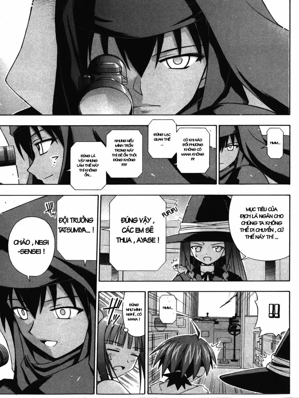 Truyện Tranh Pháp Sư Tí Hon Negima - Mahou Sensei Negima! trang 10