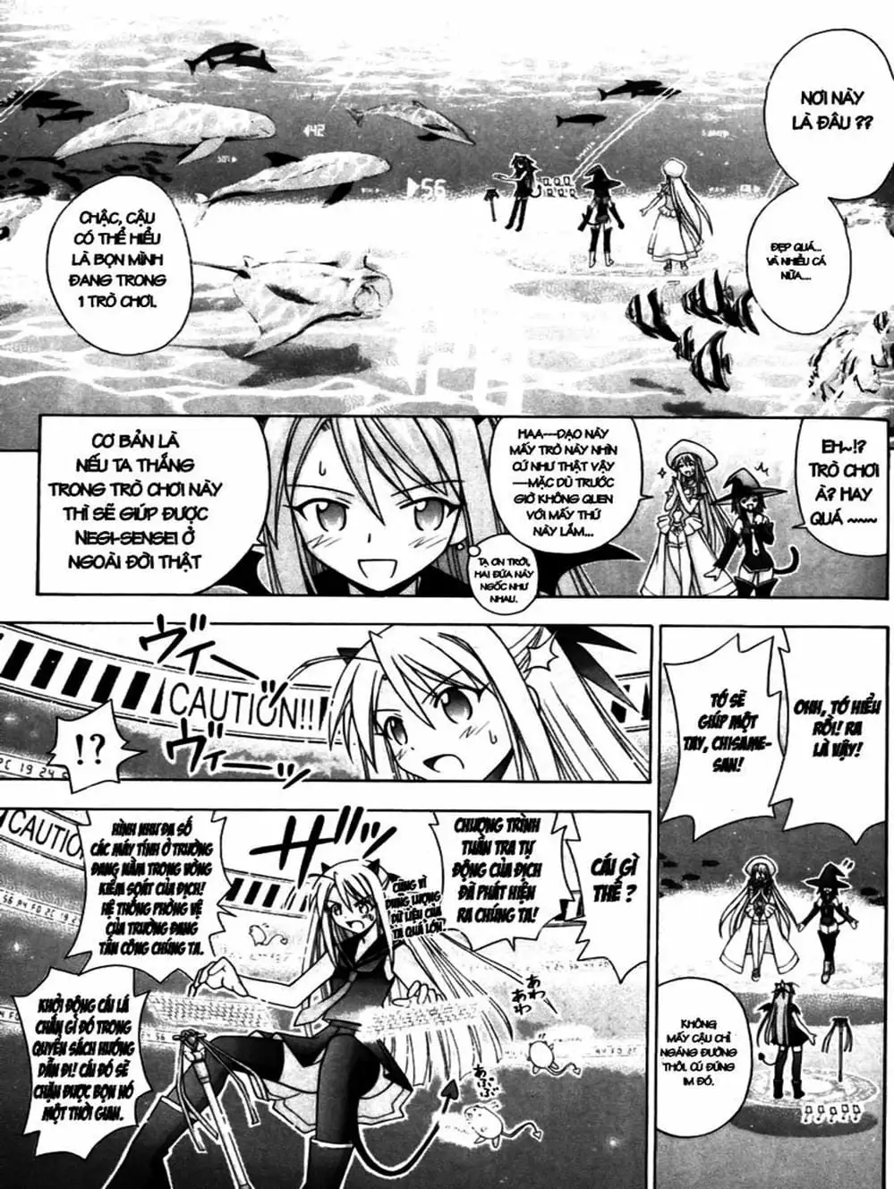 Truyện Tranh Pháp Sư Tí Hon Negima - Mahou Sensei Negima! trang 10
