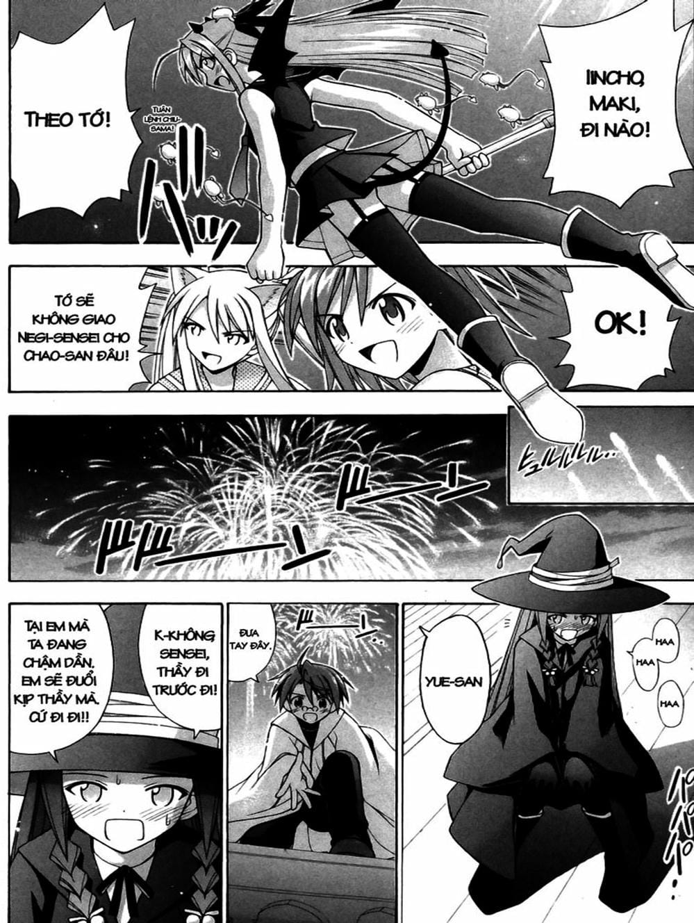 Truyện Tranh Pháp Sư Tí Hon Negima - Mahou Sensei Negima! trang 10