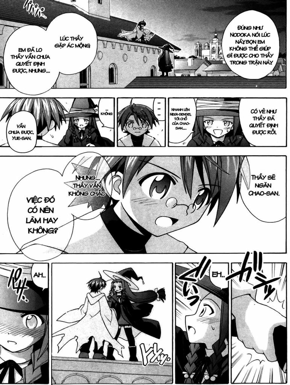 Truyện Tranh Pháp Sư Tí Hon Negima - Mahou Sensei Negima! trang 10