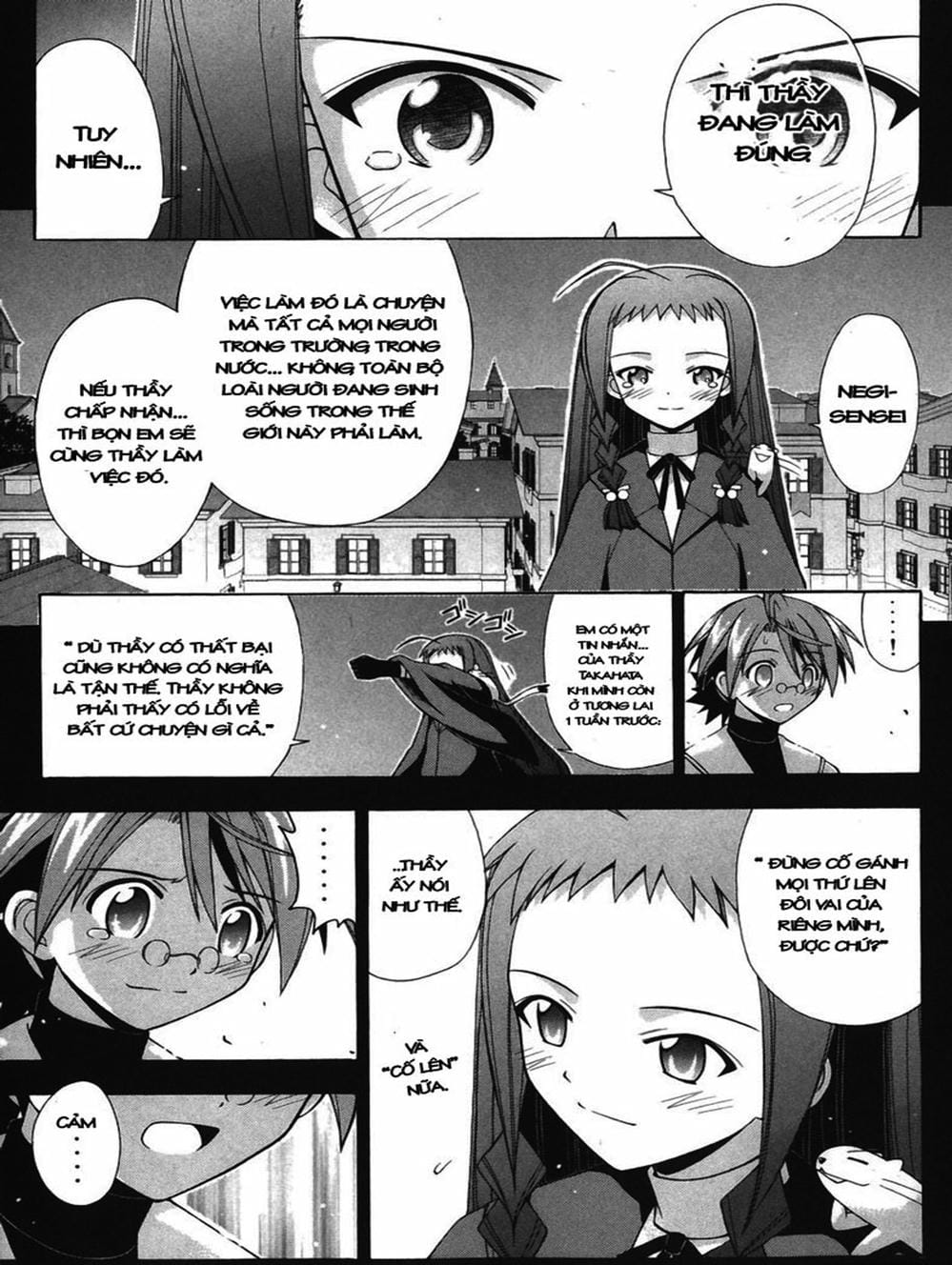 Truyện Tranh Pháp Sư Tí Hon Negima - Mahou Sensei Negima! trang 10