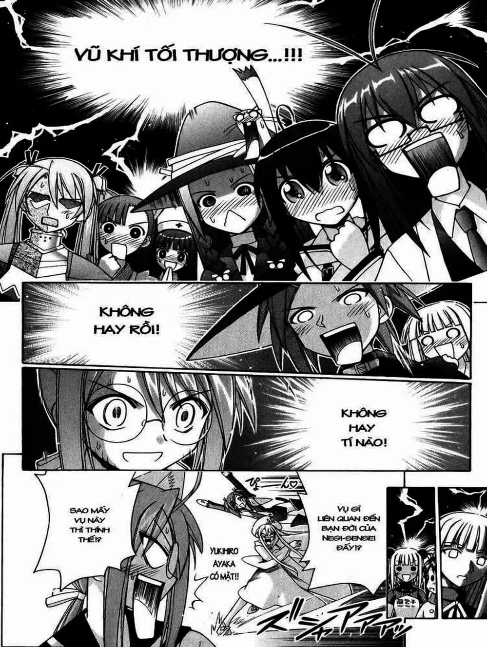 Truyện Tranh Pháp Sư Tí Hon Negima - Mahou Sensei Negima! trang 10