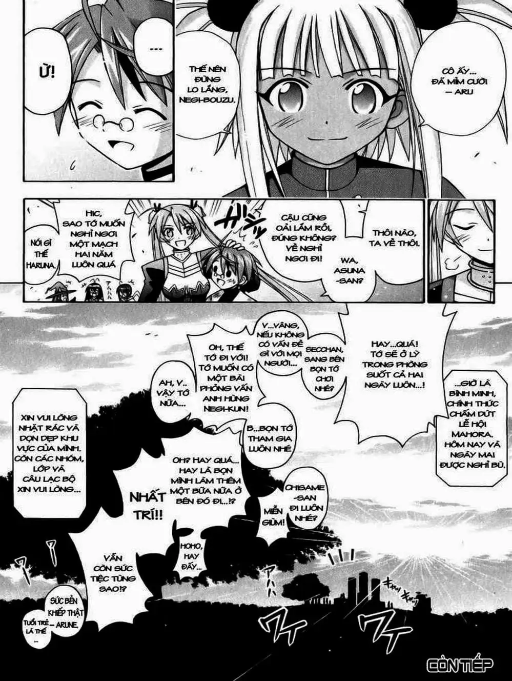 Truyện Tranh Pháp Sư Tí Hon Negima - Mahou Sensei Negima! trang 10