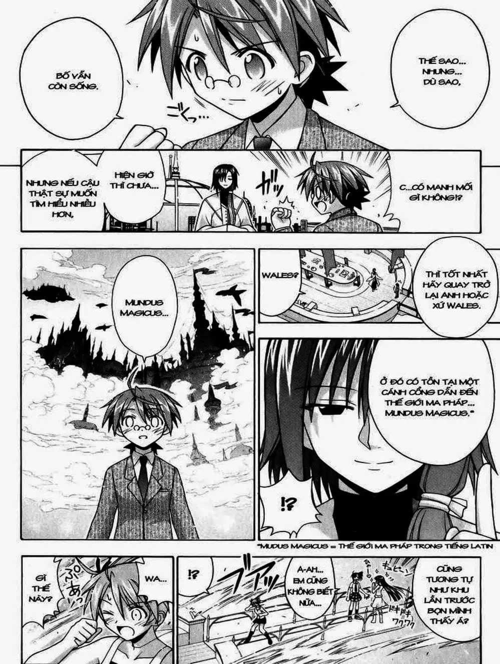 Truyện Tranh Pháp Sư Tí Hon Negima - Mahou Sensei Negima! trang 10